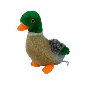 Genich‎ Int'l Mallard Duck 7" Plush Stuffed Animal Toy Vintage RARE